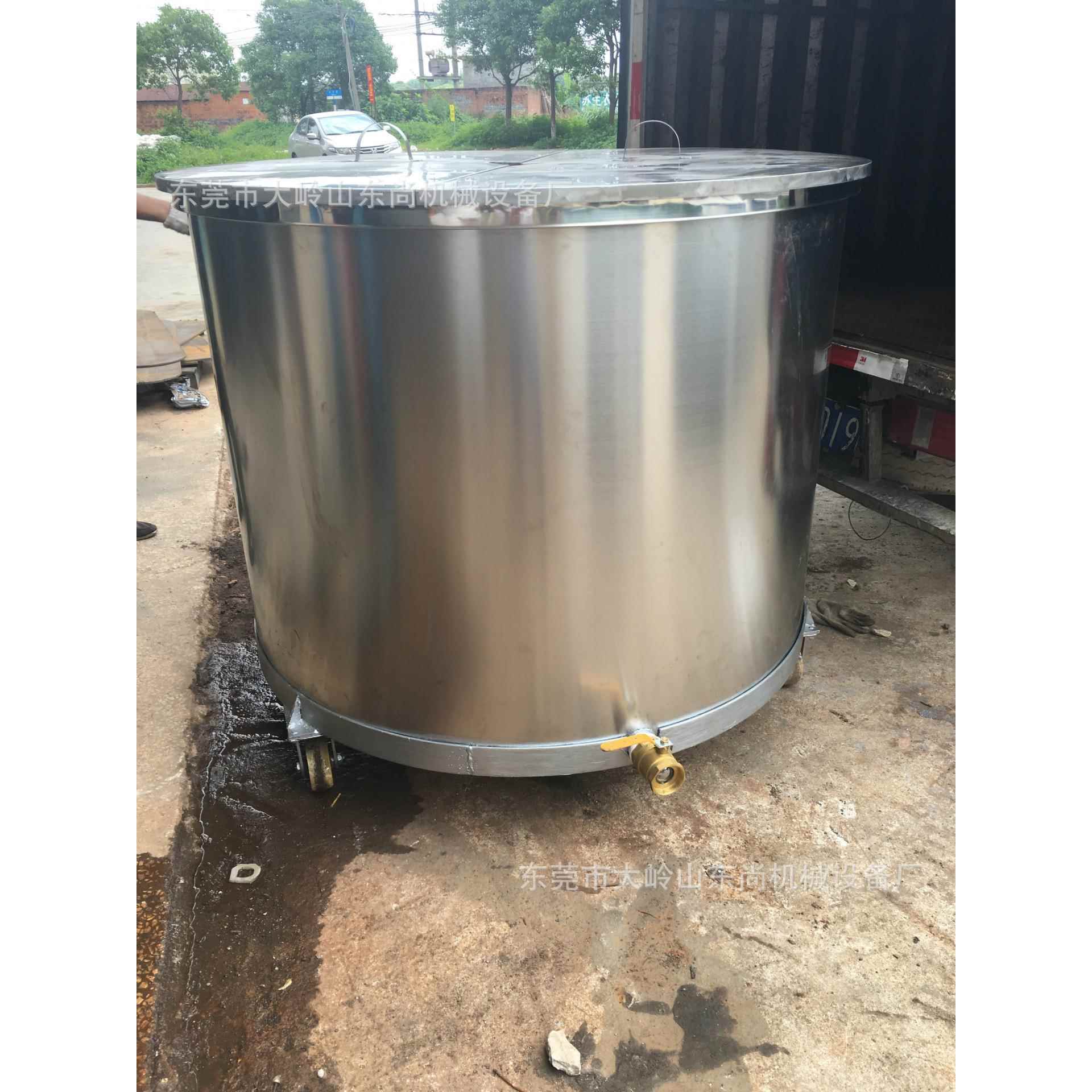 1000L不锈钢桶东尚500L不锈钢桶油漆桶带盖可来图设计非标定制