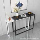 轻奢简约玄关桌置物架靠墙条形门厅条案展示端景极窄入户玄关台