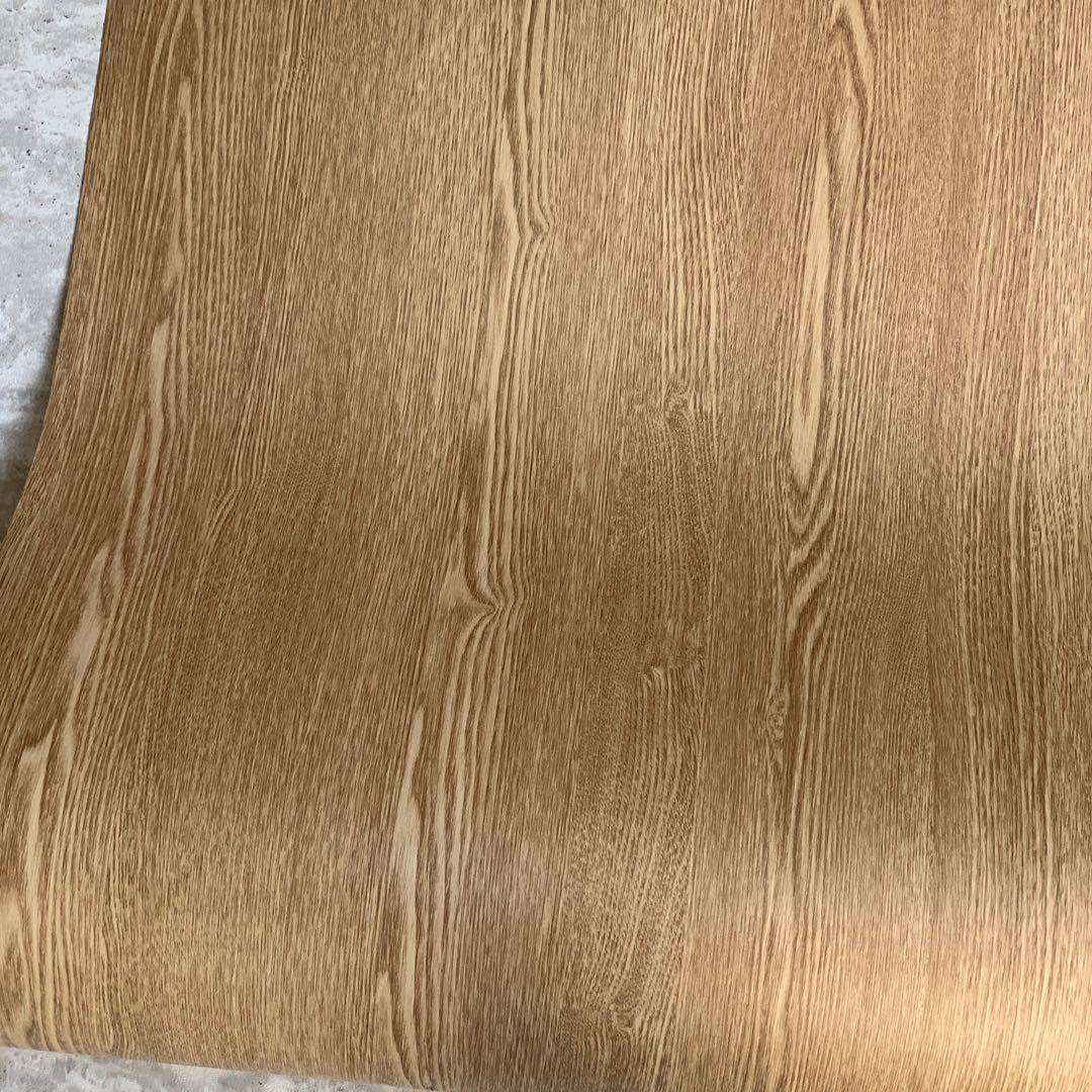 加厚实木纹装饰膜复古做旧自粘墙纸壁纸展柜贴纸木纹波音软片