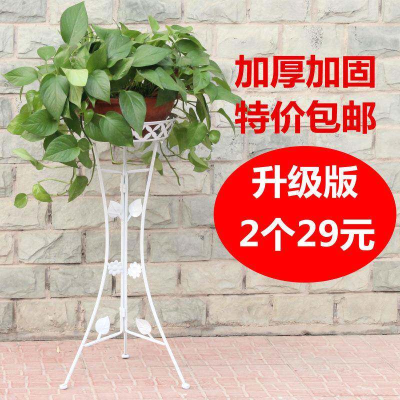 长藤绿萝绿萝长藤花架买一送一欧式加厚铁艺多层客厅落地阳台绿萝