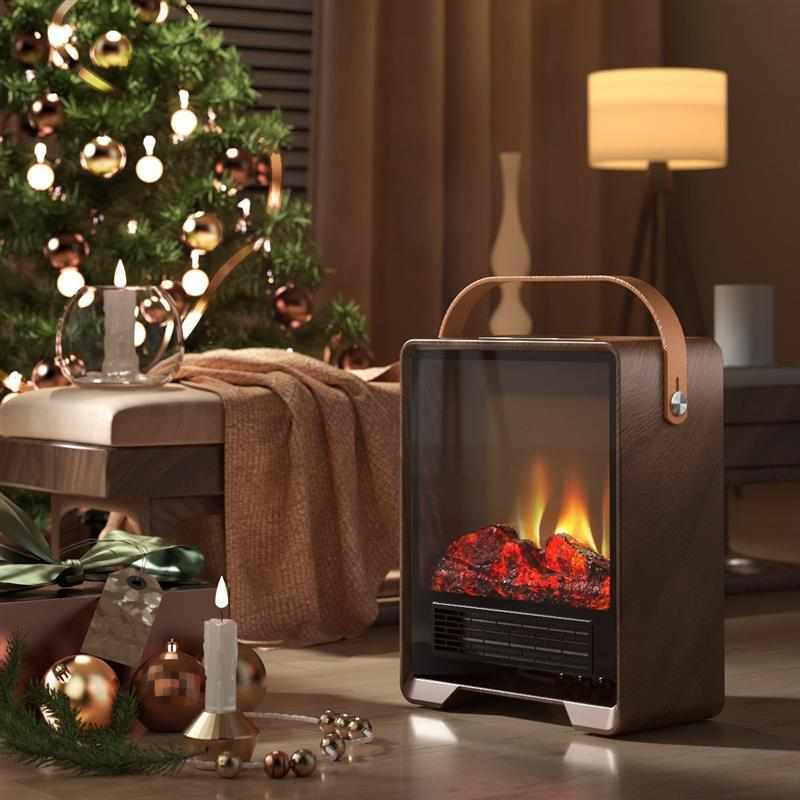 壁炉仿真火焰取暖器家用卧室卫生间办公室暖风机电暖器