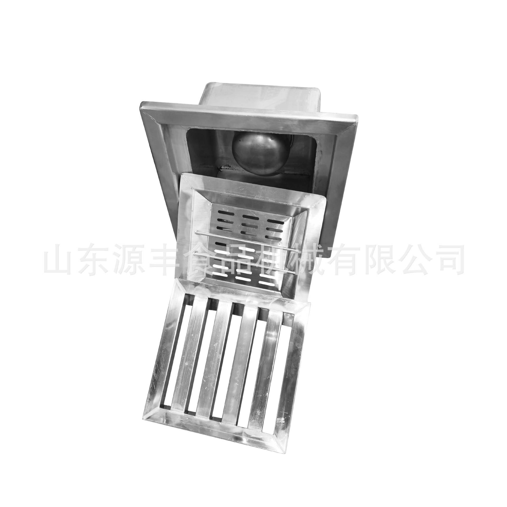 不锈钢格栅大型厨房大排量201/304方形格栅盖板不锈钢工业地漏