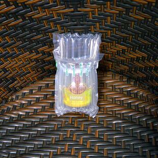 细7柱高9CM气柱袋100ML小蜂蜜罐头缓冲防震充气气泡膜垫缓冲袋