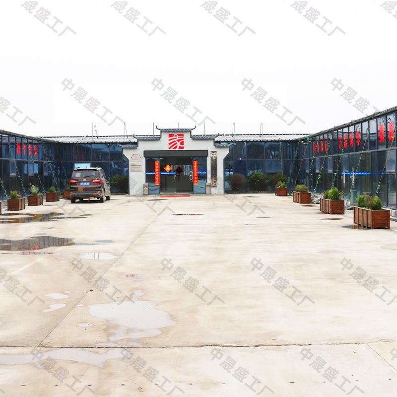 简办公室彩钢动集成房屋住人装户外易组定制活动房玻璃幕墙活房