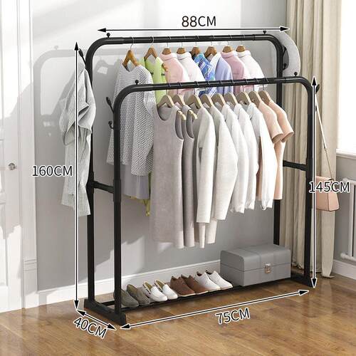 Stand clothes holder rack laundry garment dryer cloth hanger