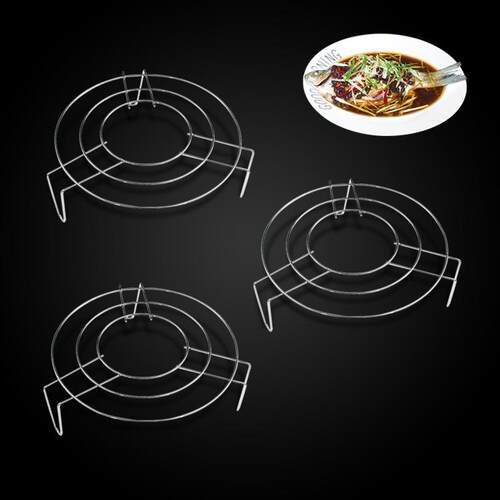 Stainless Steel Steaming Rack, Pot Stand, Multi-purpose Kitc