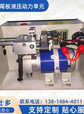 DC24V汽车尾板液压动力单元直流液压动力单元非标定直流液压系统
