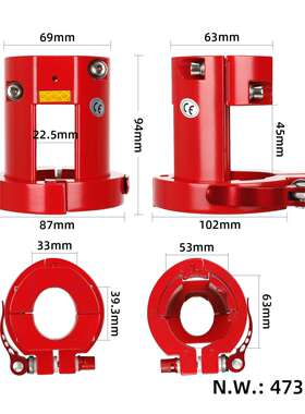 电动滑板车可拆卸复杂固定件适用M365 1S Pro Pro2电动踏板车配件