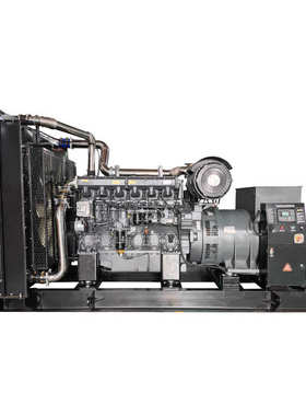 柴油刷备用无大功率发电机800kw发电机组上柴项目柴油全铜工地