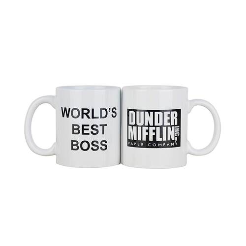 's best办公室老板陶瓷水咖啡马克杯子BOSS