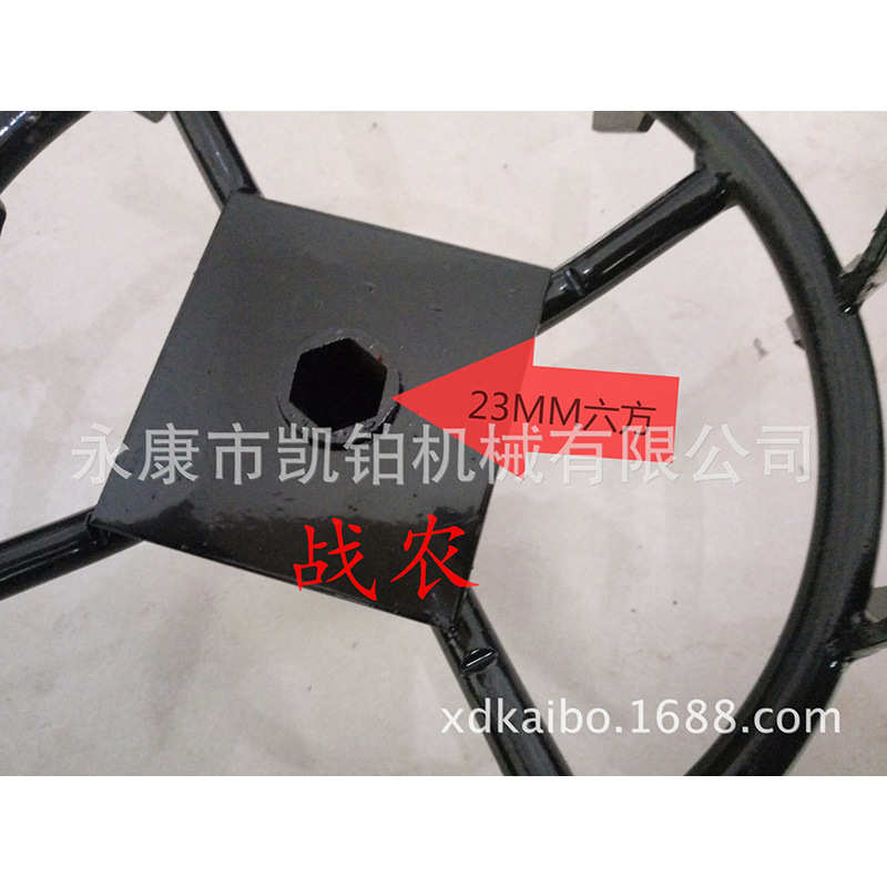 厂家直供批发农机配件防滑铁轮微耕机变速箱总成水田轮开沟机
