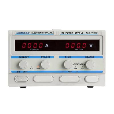 兆信30V100A大功率直流稳压电源电解电镀老化电源KXN-30100D