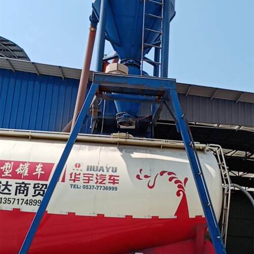 辛集石灰石粉装车吸灰机脉冲除尘气力输送机水泥粉料清库机
