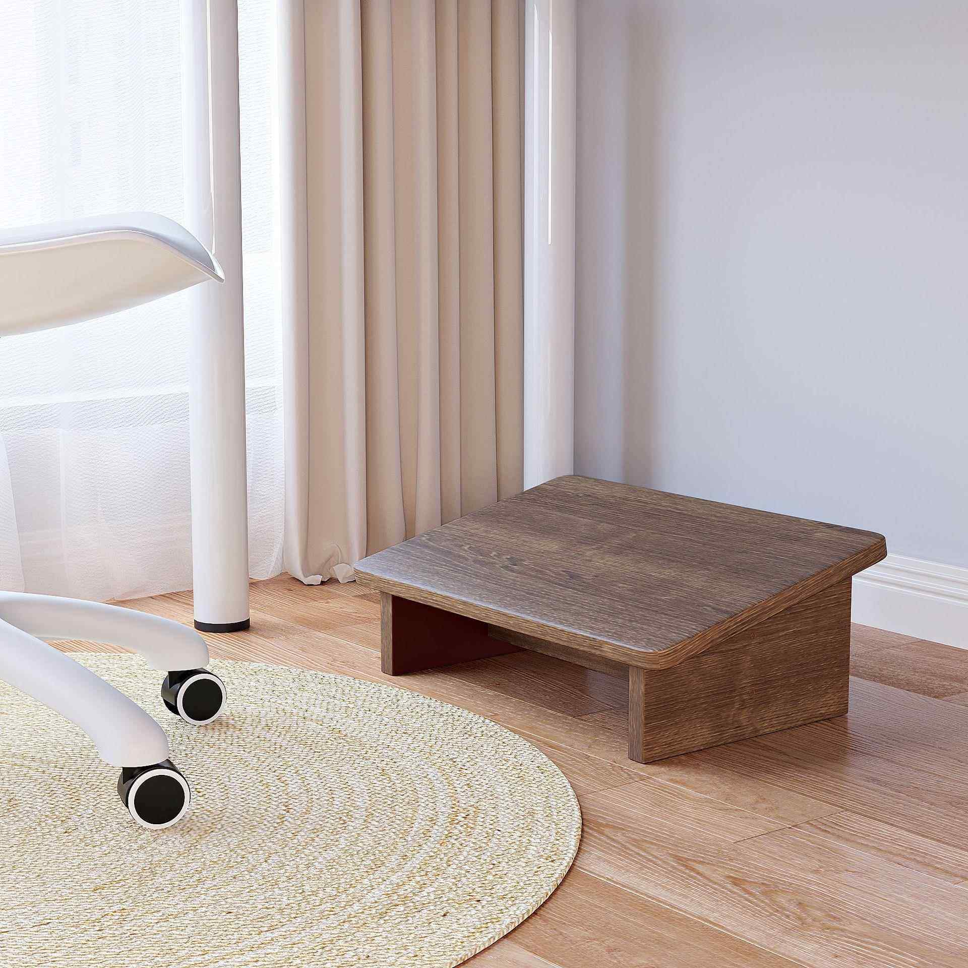 办公室脚垫工位脚踏板增高板桌下垫脚凳沙发踩脚凳防翘二郎腿神器