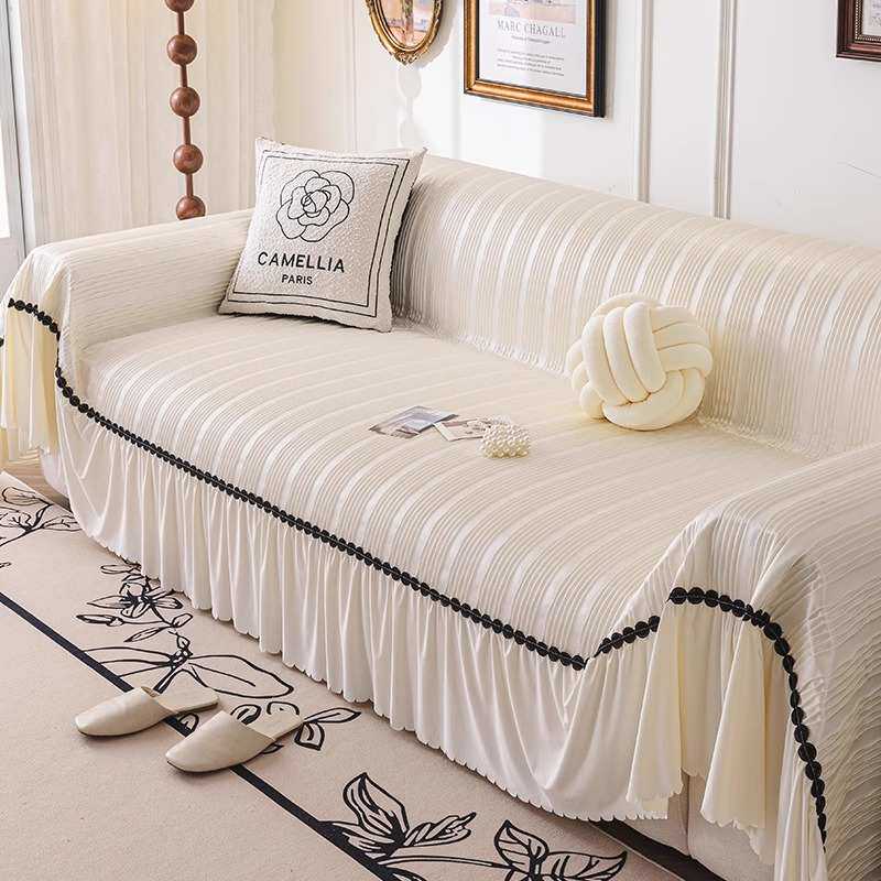 夏季奢新款冰防猫轻抓高级2025防滑片式丝一沙发凉席垫感凉盖布感,居家布艺,沙发套,淘宝优惠券,粉丝福利购,淘宝优惠卷