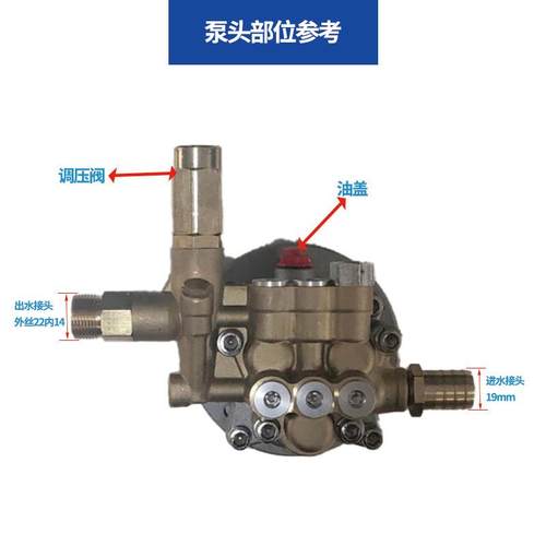 3型09机清洗泵头配件高压清洗机309机型斜盘泵小机型清机洗机头