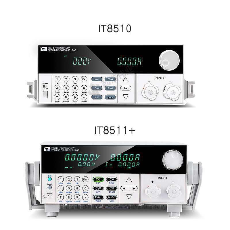 艾德克斯IT8510/IT8511A+可编程直流电子负载IT8511B+/功率150W