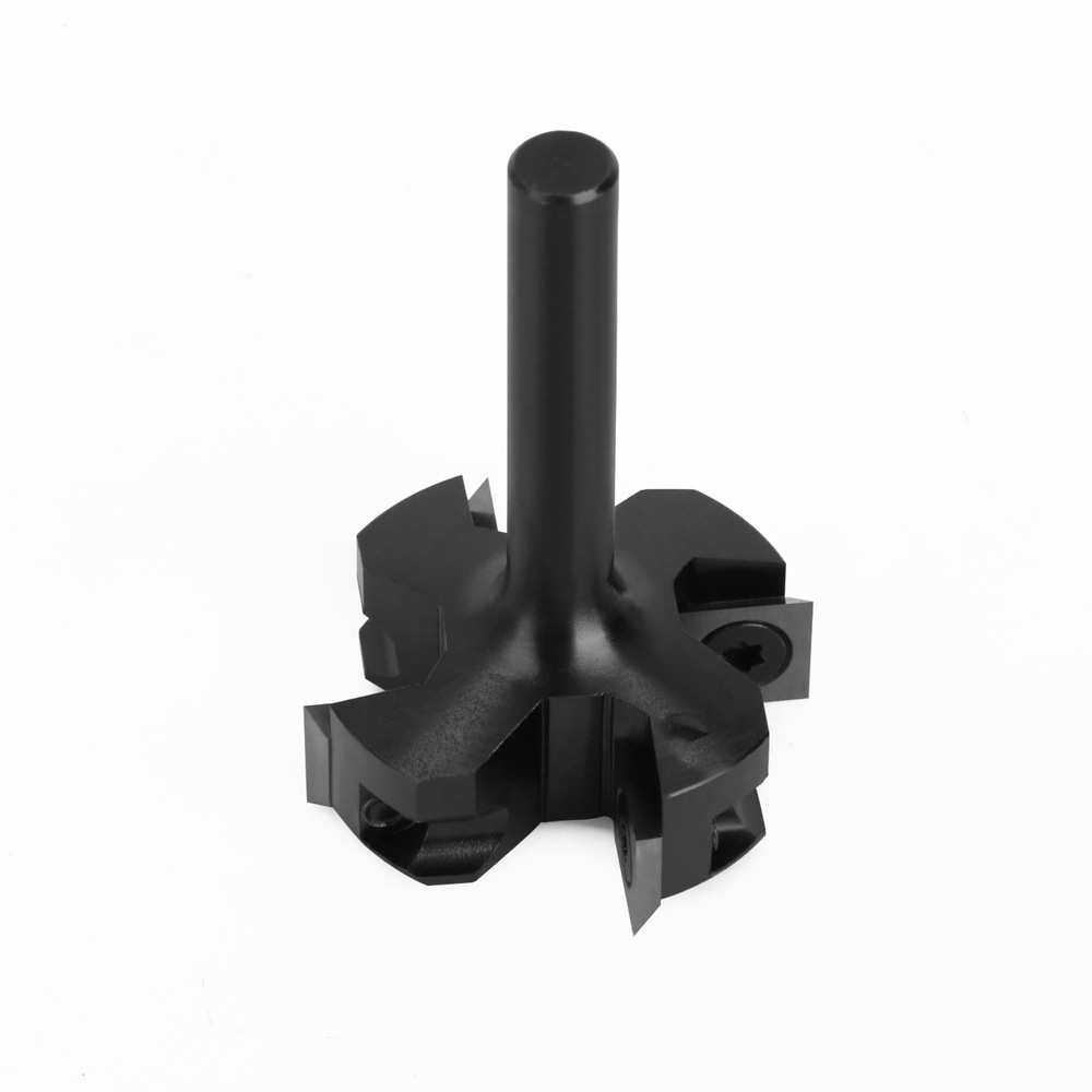 cnc加工/铣床 8柄四刃破板刀开槽刀清底刀钨钢合金破板木工铣刀槽口刀拉槽铣刀