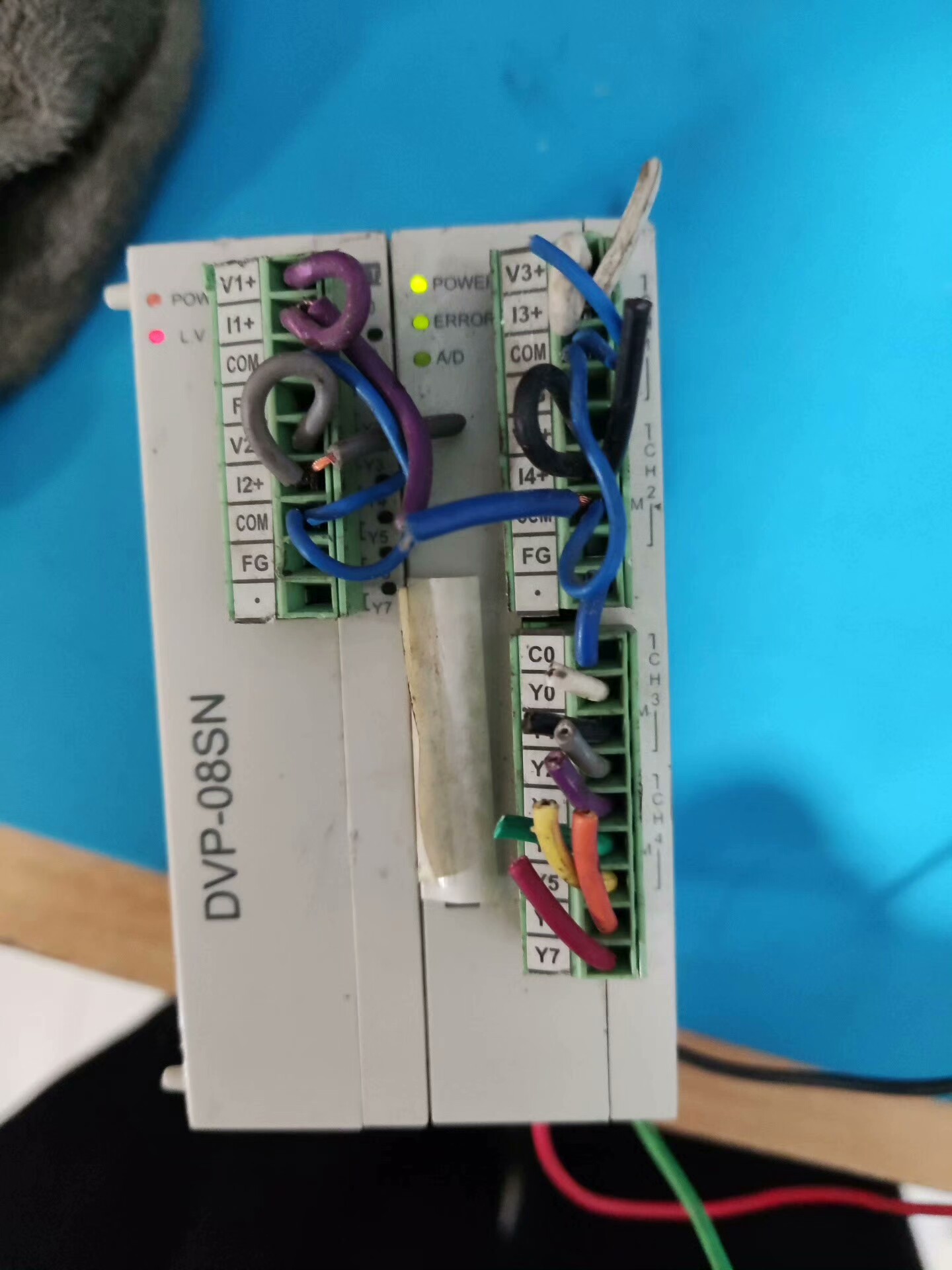 台达PLC，DVP04AD-S，DVP-08SN 二手