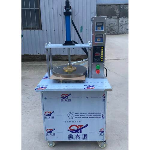 卤肉卷饼机商用自动压薄饼春饼机筋饼烙馍机控温液压压饼机厂家