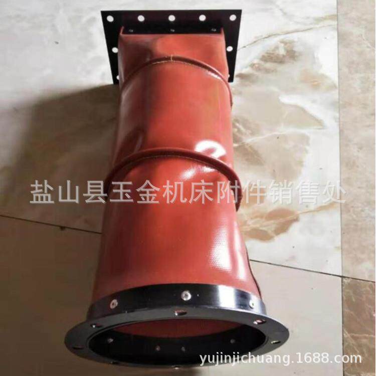 抗压吸风风机软连接圆形/方形管道通风软连接阻燃耐高温风口软接