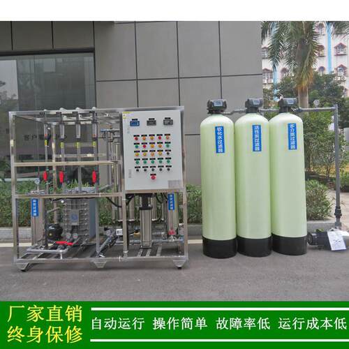 绿健厂D家直销PLC全自控制XLJ-2PR-双级RO反渗透子+EI去离动水设