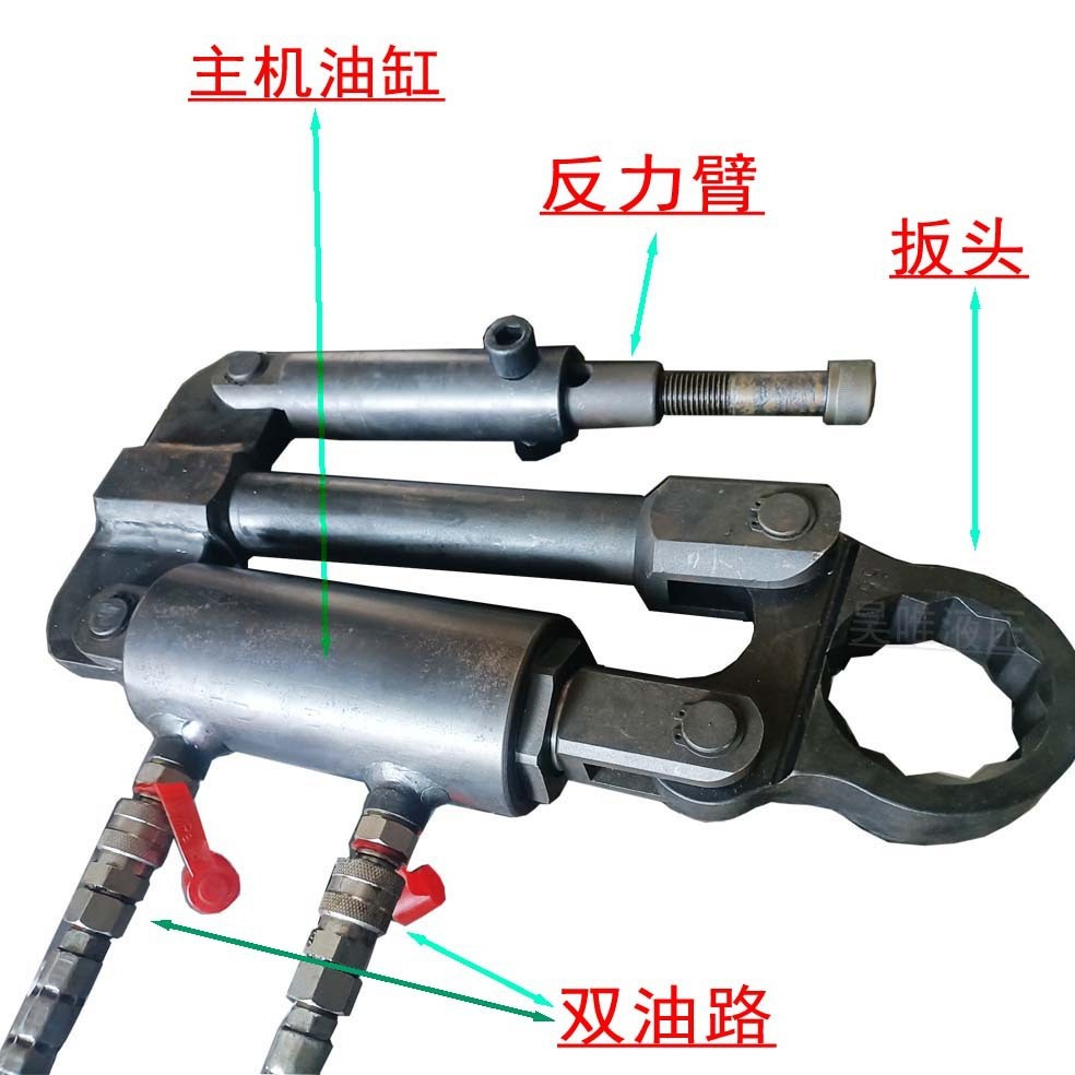 JHX包三液压扳手生非产厂标液压驱动型扳大功率超薄型液压手中空