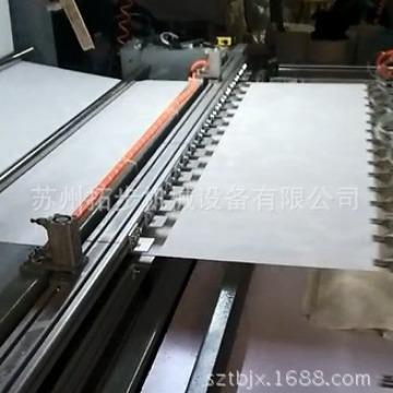 厂家直销礼盒布热切横断裁片机拉布电热横切机酒盒包装布料分切机
