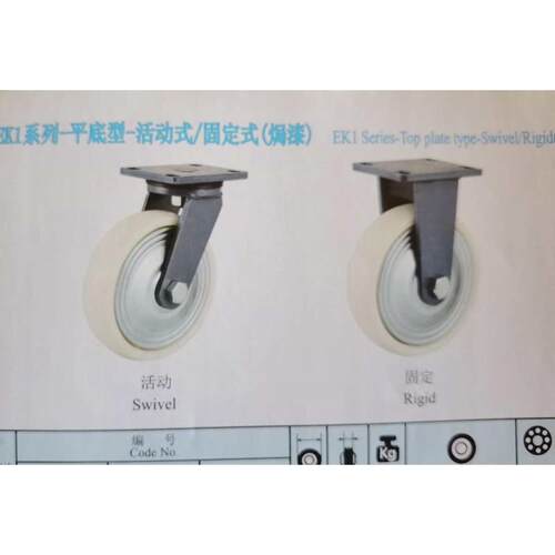 原厂环球GLOBE超重型高强度尼龙脚轮厂价直销大量批发