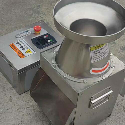 厂家供应干姜片粉碎机生鲜生姜粉碎打浆机蒜泥研磨粉碎机