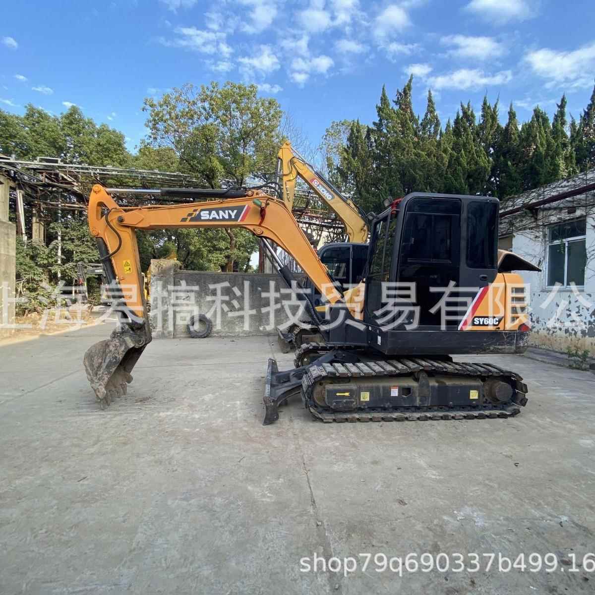 科技挖掘机SY60C履带式挖机挖土机挖机出口
