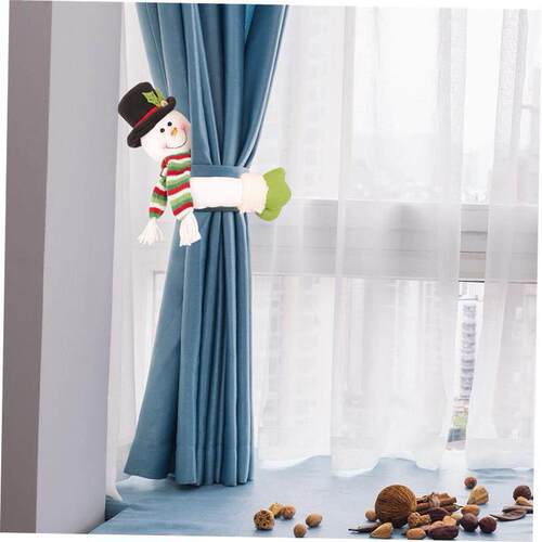 Christmas decoration curtain buckle curtain decoration