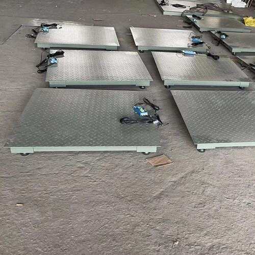 4吨电子地磅1.2*1.2m工厂物流电子平台秤出口加厚小型地磅秤1-5吨