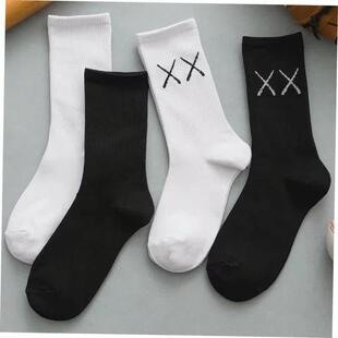socks tube white thin men and long black Summer pure