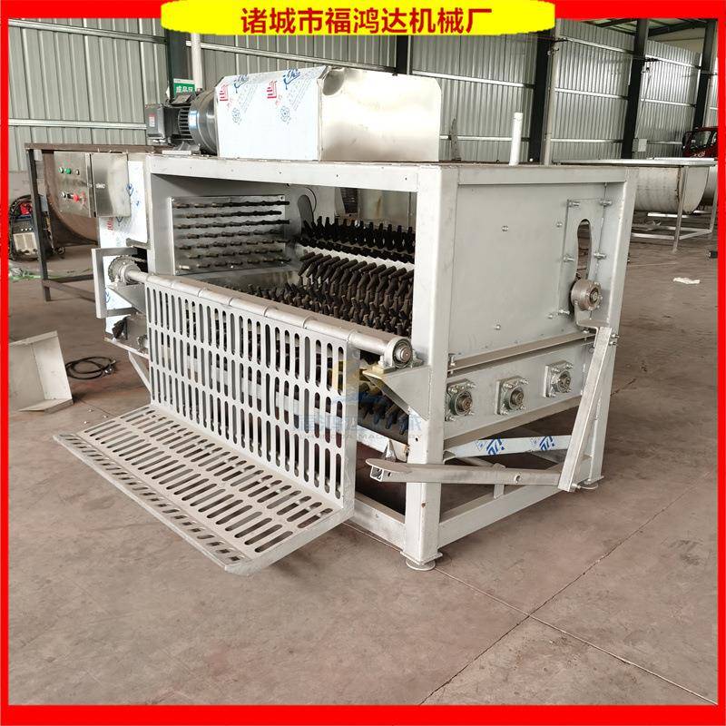 羊头蹄脱毛机电动捞扒入料的生羊打毛机牲畜类屠宰设备