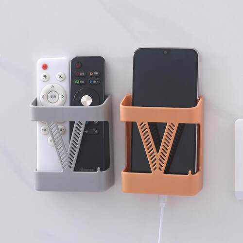 New No-Drilling Remote Control Storage Box Multifunctional P