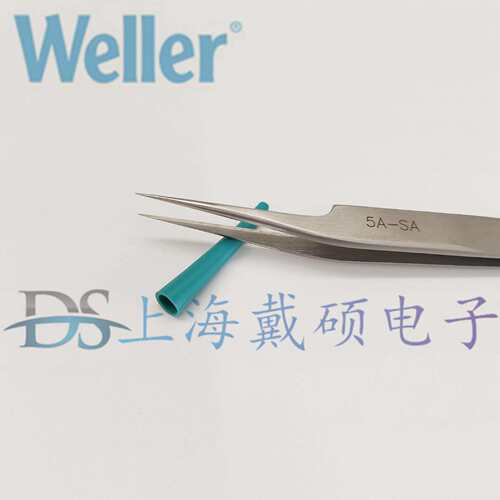瑞士 Erem 5A-SA镊子0.35mm弯尖头 5A-SA微电子生物实验夹取 5ASA