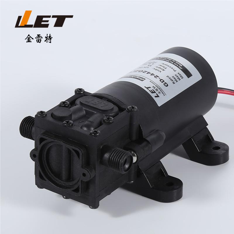 D-T-005水2442GZ(1/) 微型隔膜G泵家4用自吸水泵喷雾浇回流