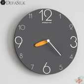 钟表挂钟客厅家用时尚 免打孔现代时钟挂墙石英钟静音简约2024徐萍