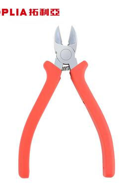 拓利亚EP071003日式斜嘴钳斜口钳斜嘴钳子偏口钳电工斜咀钳
