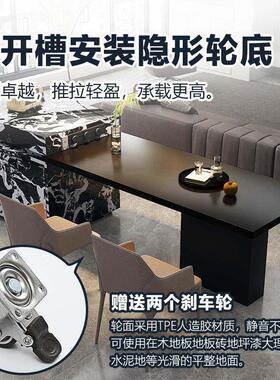 38轻型金旋转岛滑台轨五配件抽拉SSN岛台轨道导轨平台移伸缩岛餐