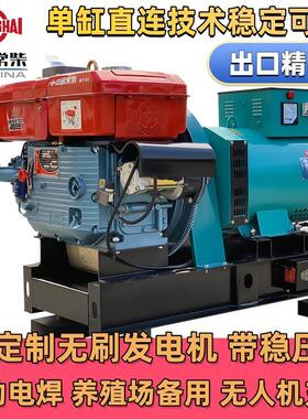 水冷20KW24220v380V千瓦103015单缸单相柴油发电机组三相其他