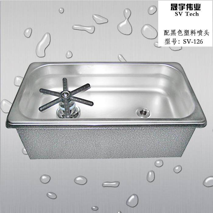 glassrinser中号洗杯器免开孔330*180*120mmSV-126轻松拆洗阀芯