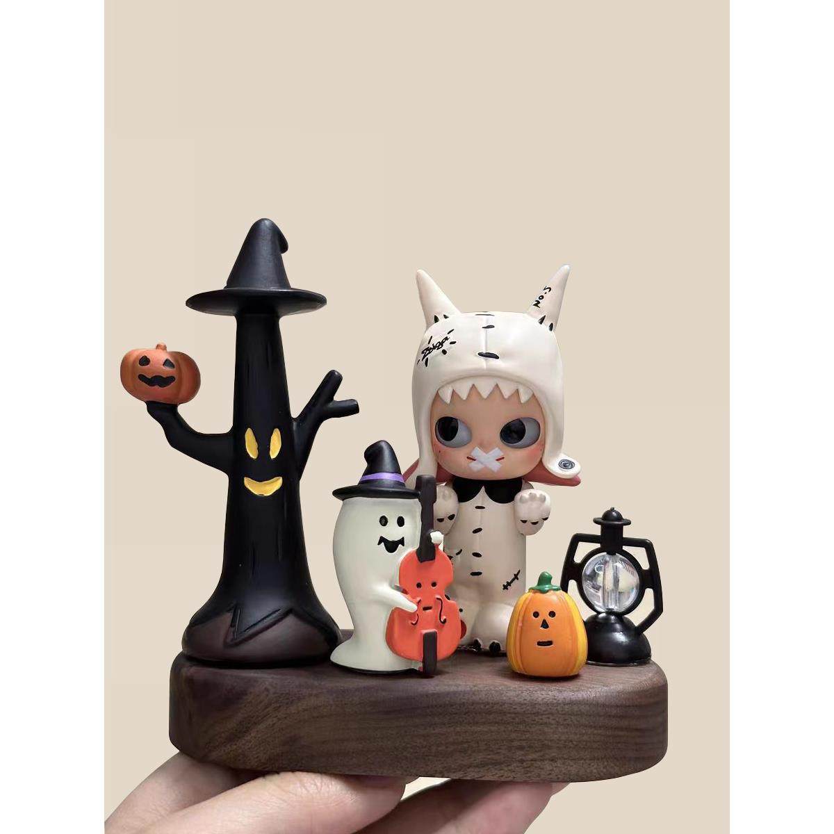 胡桃木摆件 车载中控台装饰手办玩偶实木底座diy手工造景微缩模型,汽车用品/电子/清洗/改装,摆件,淘宝优惠券,粉丝福利购,淘宝优惠卷