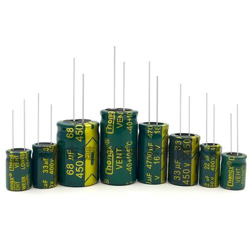 厂家直供 100V22UF高频低阻 长寿命105度直插铝电解电容22UF100V