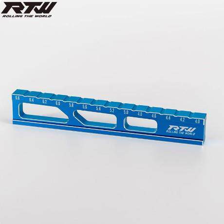 RTW 调车工具 高精度铝制下止点尺 蓝（4.0-6.6mm）RTW-TC4066L - 实物图
