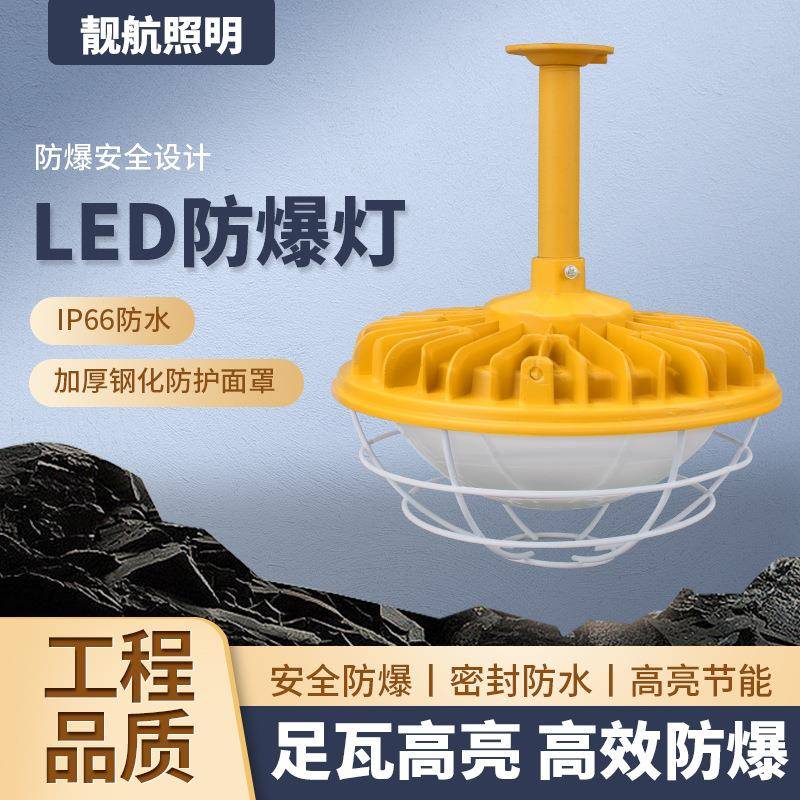 LED防爆灯隔爆型工矿灯罩工厂车间照明吊灯仓库灯厂房加油站防爆