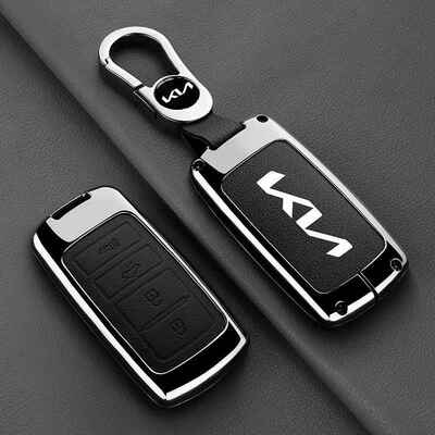 适用起亚K900钥匙套Stinger高档KIV斯汀格smartkey汽车包金属壳扣