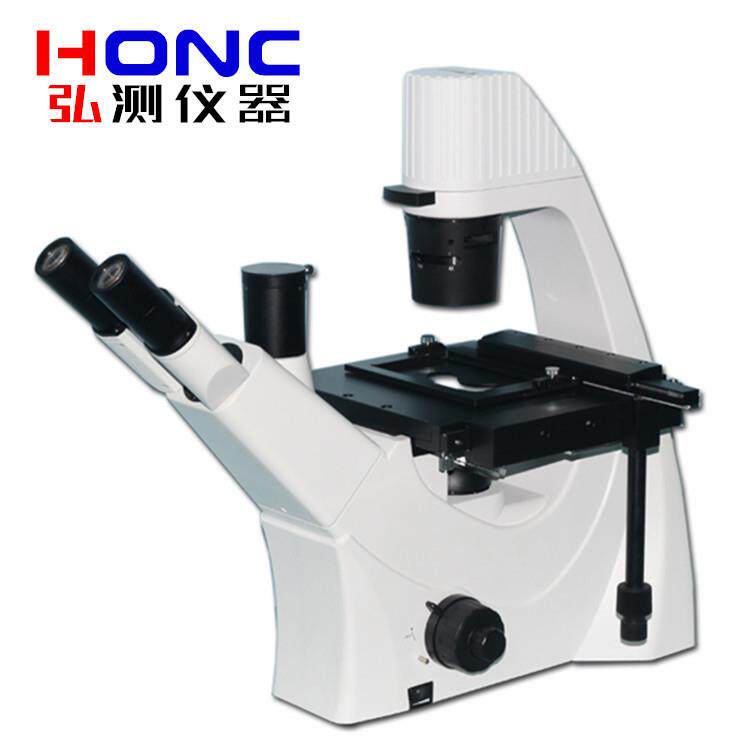 HXDS-5型透射式三目倒置生物显微镜透射照明系统相衬明视场观察