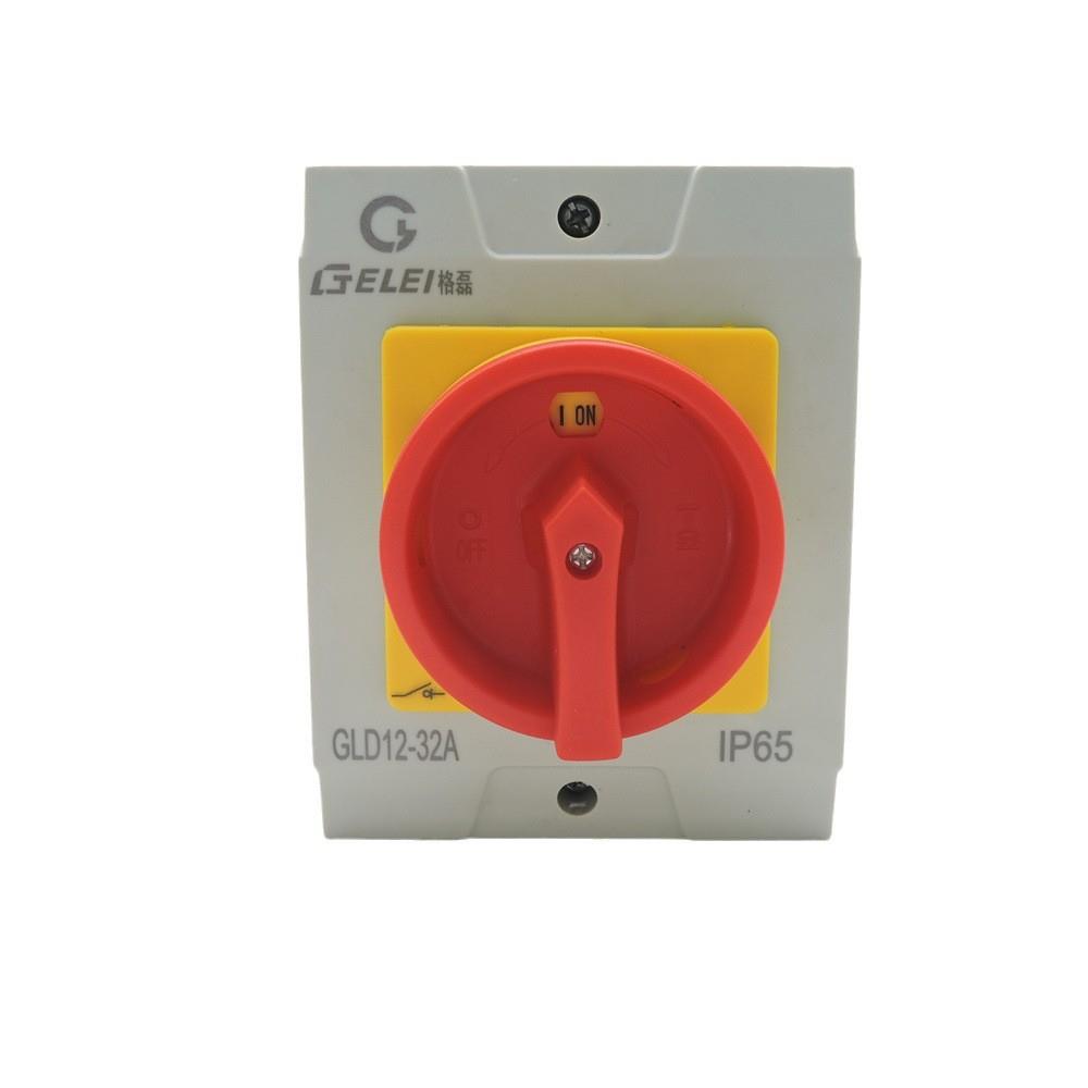 负荷隔离开关盒GLD12-20A10A16A 3P负载断路主控户外防水通断SH13